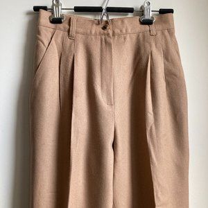 Sag Harbor Lined Pleated Wool Trousers
